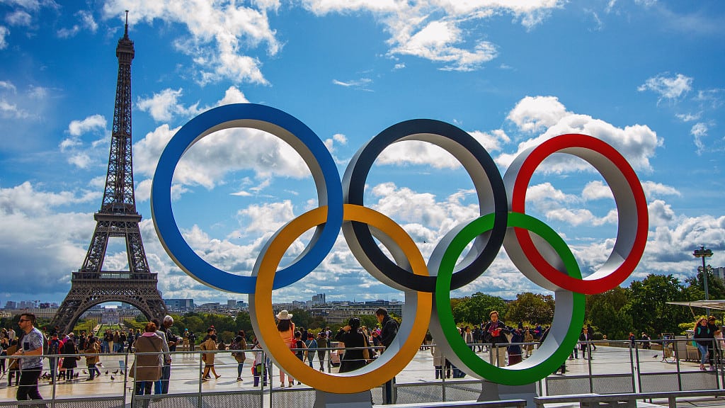 Paris Olympics Eiffel Tower 2024