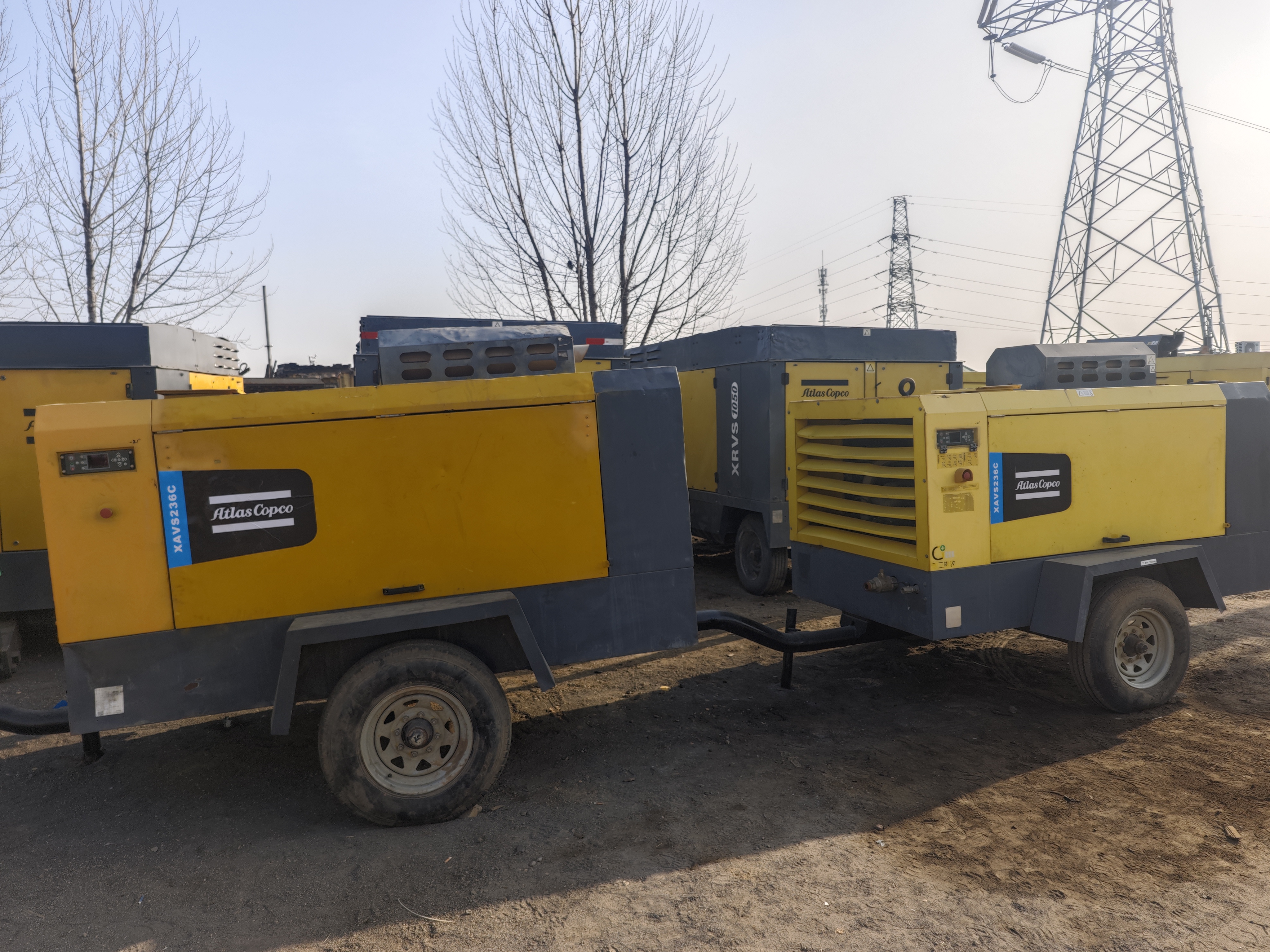Compresores de Aire Diésel Atlas Usados en Venta