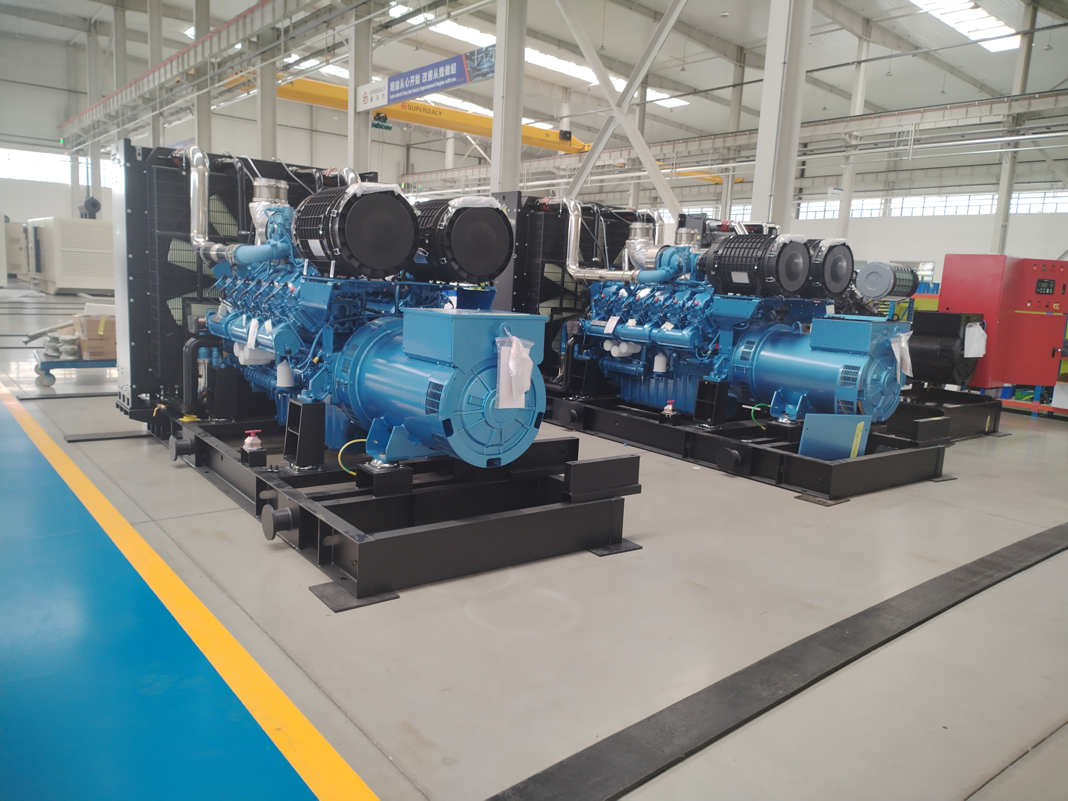 500 kW Weichai gas generator set for natural gas and biogas projects, tailored to industrial plants, wastewater treatment and agricultural applications.